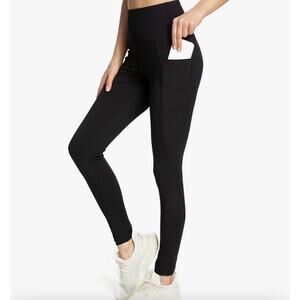 Yoga Pants for Women with Pockets High Waisted Leggings Size S/M